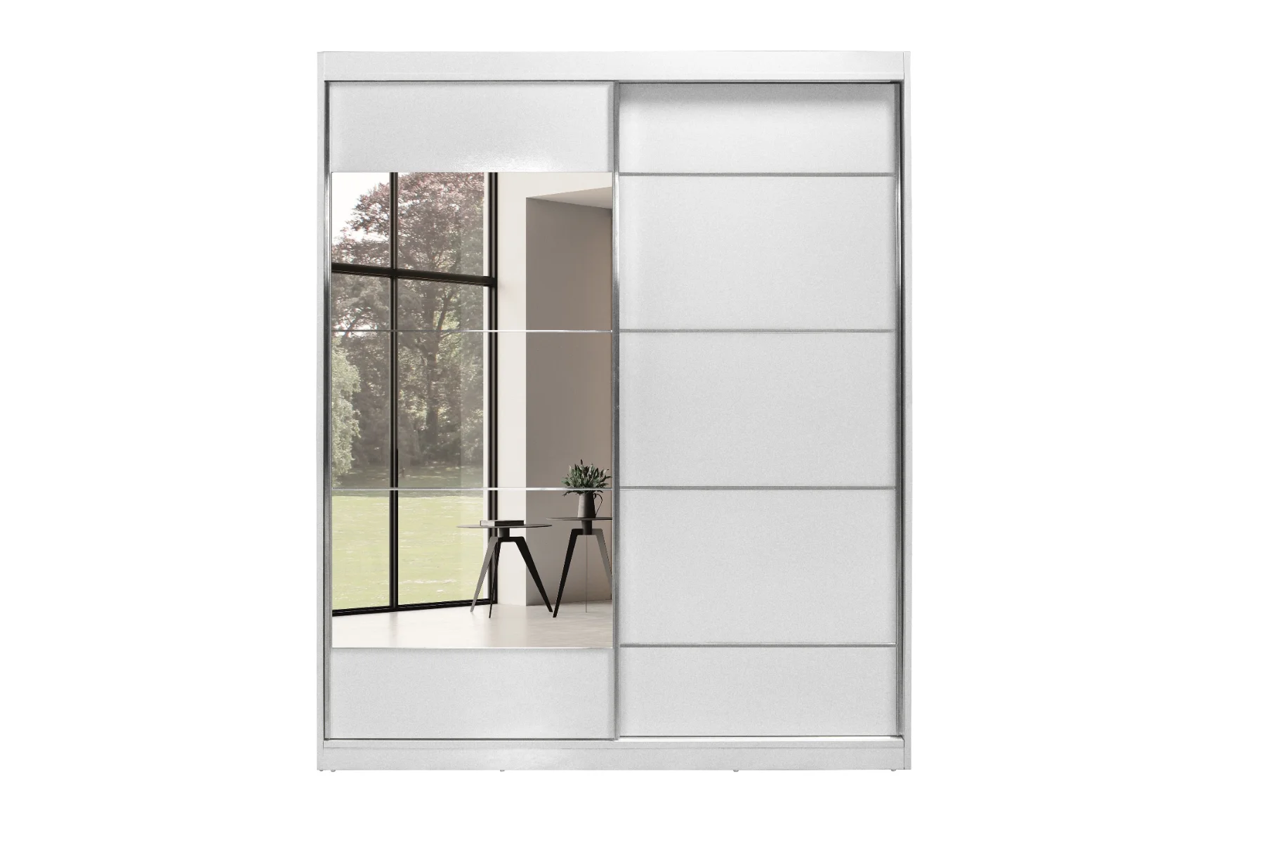 Armoire Hera 160cm Blanc