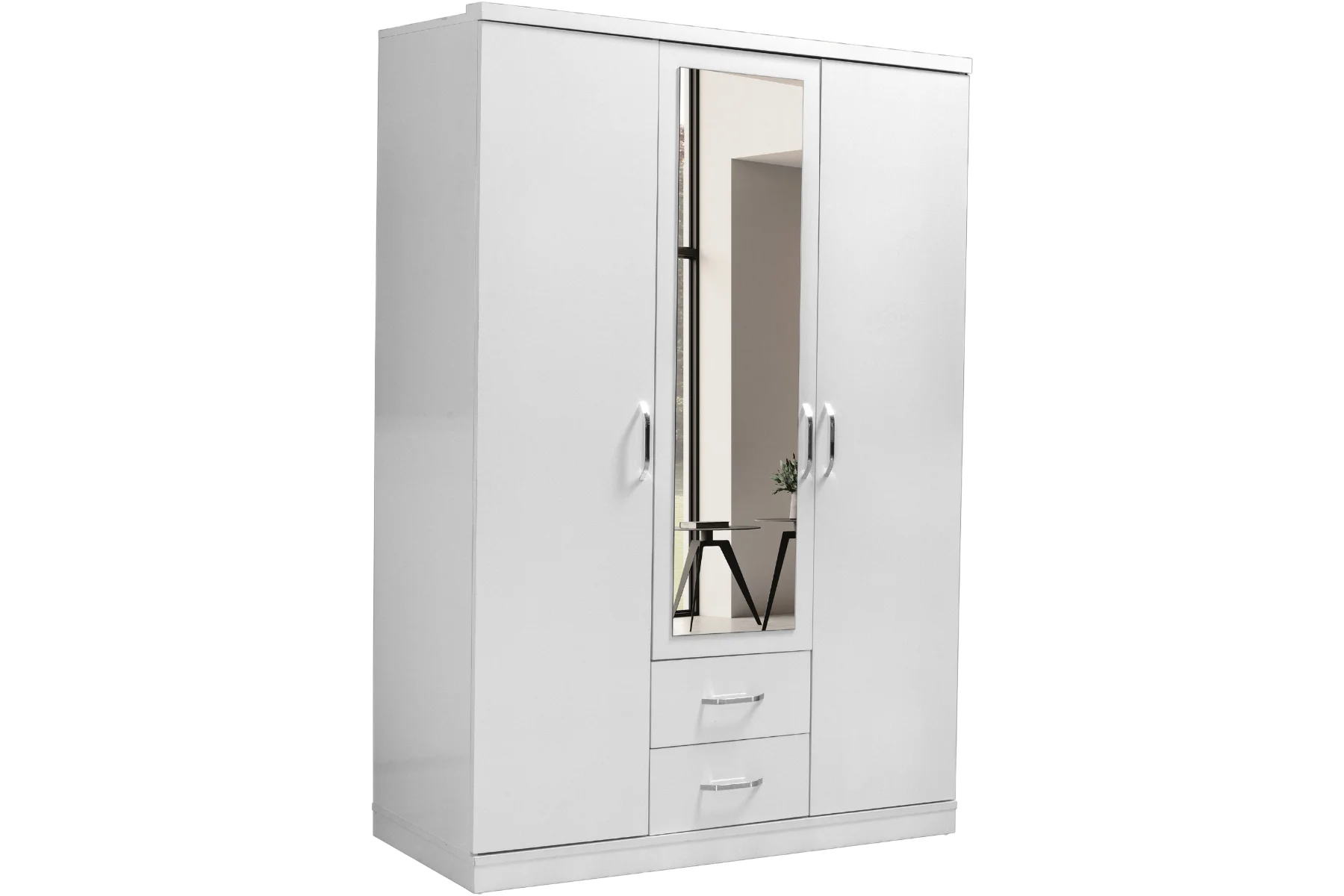 Armoire Ares 3 Portes Blanc