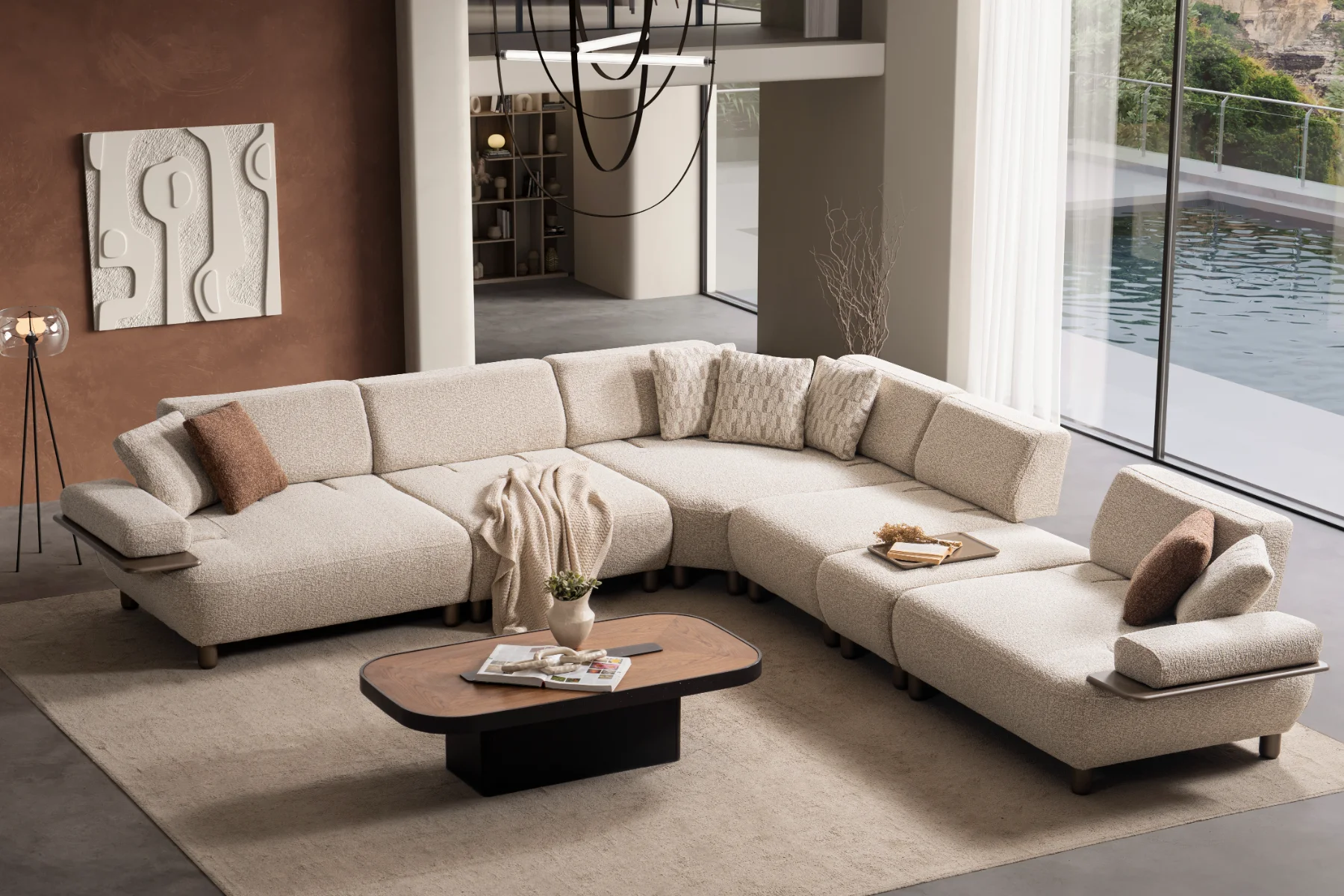 Mia Köşe Koltuk 330x360cm