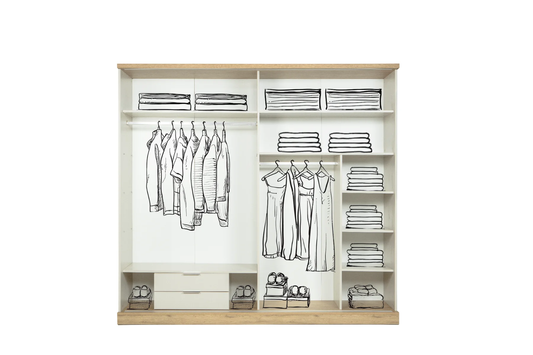 Bohem Cabinet İçi Ayırıcı (Sliding Dolap İçin)