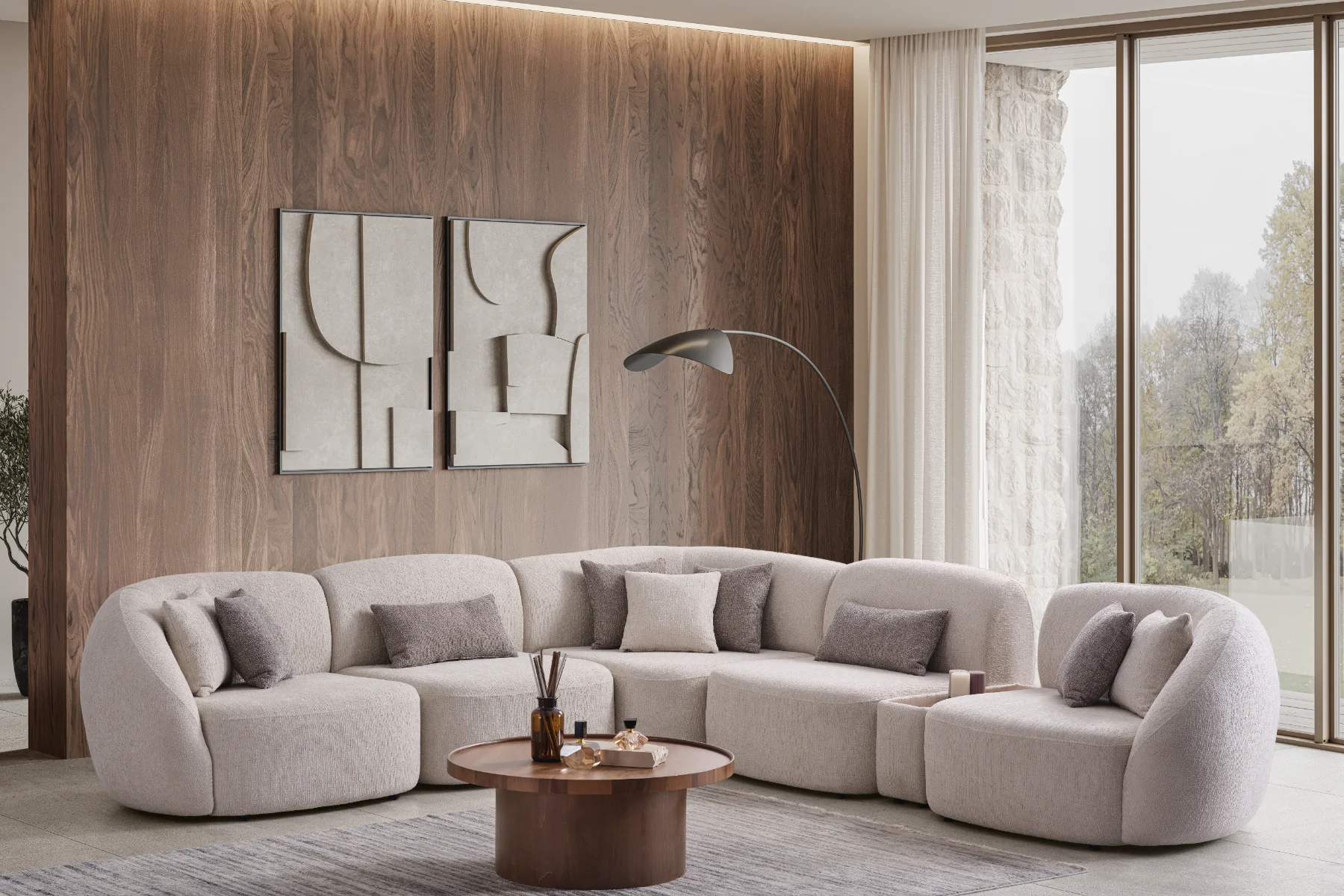 Sydney Köşe Koltuk Takımı 320x345