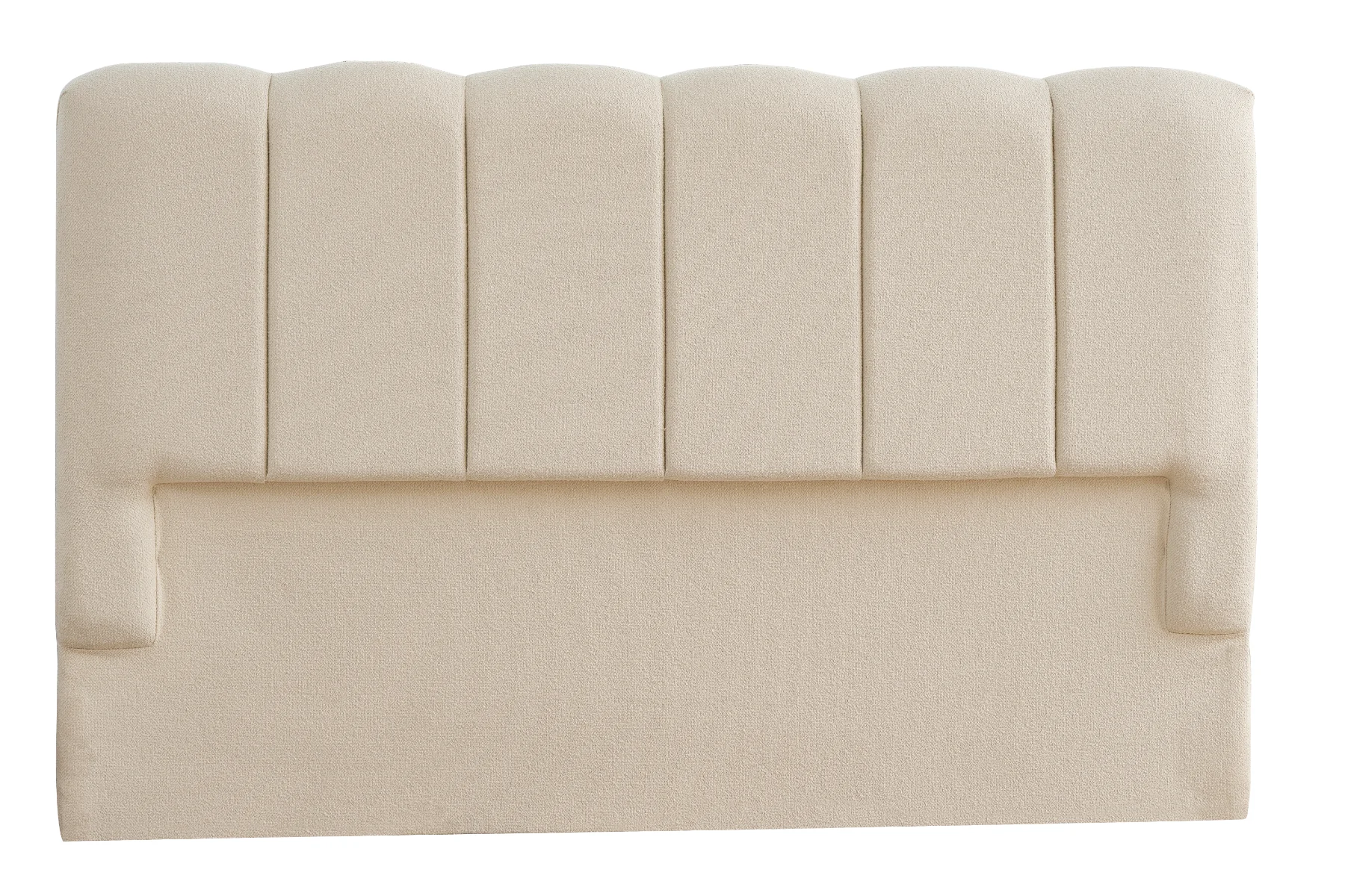 Marshmallow Polsterbett mit Kopfteil