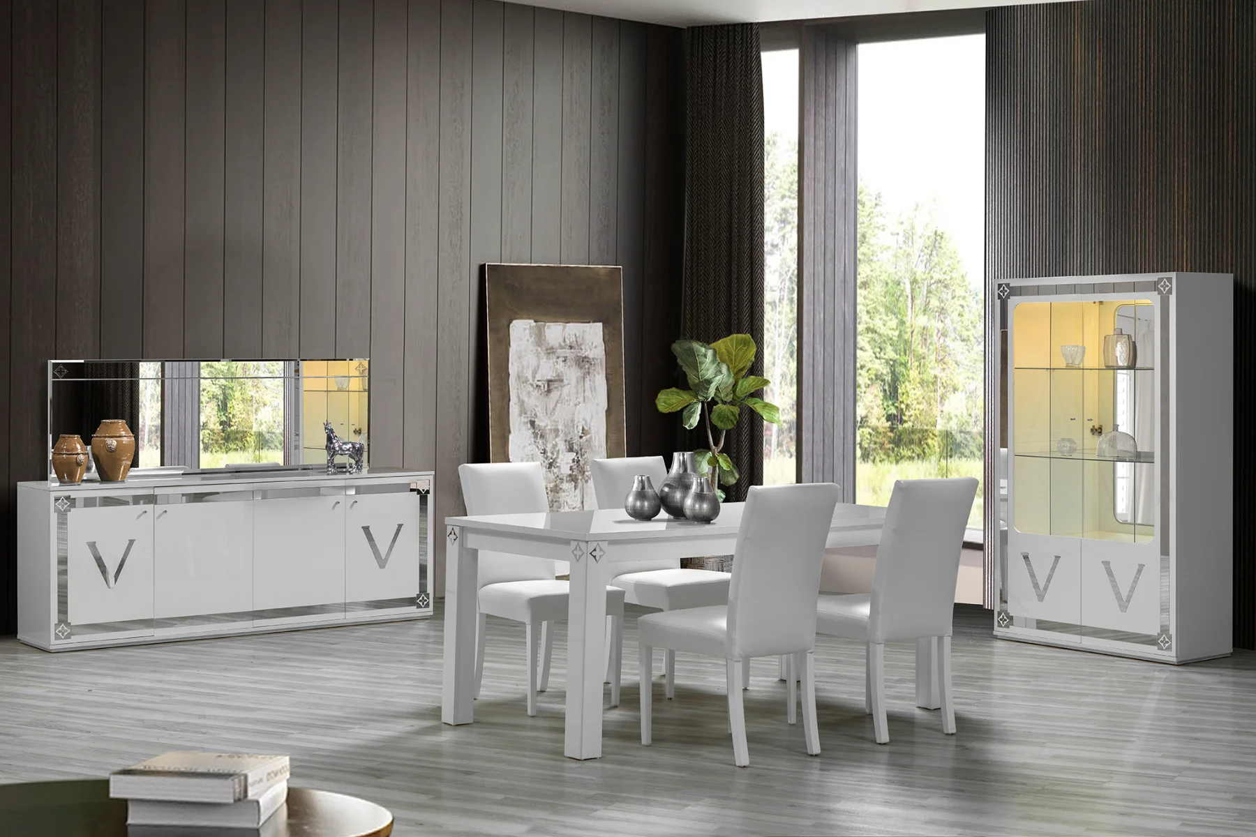 Love Yemek Odası Beyaz