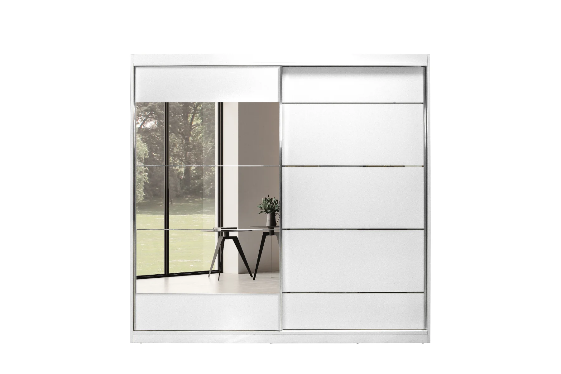 Armoire Hera 200cm Blanc