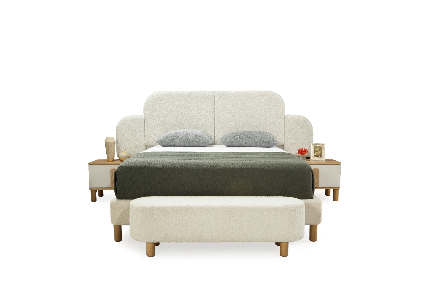 Bohem Basesız Bed Frame 160x200