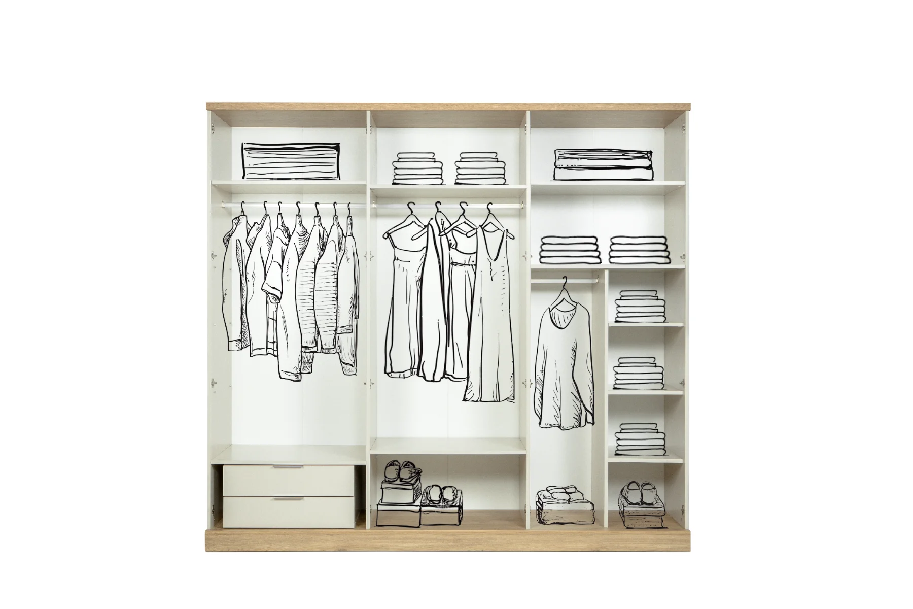 Bohem Wardrobe İçi Çekmece Moduleü